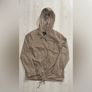 Ambiance Tan Hooded Jacket
